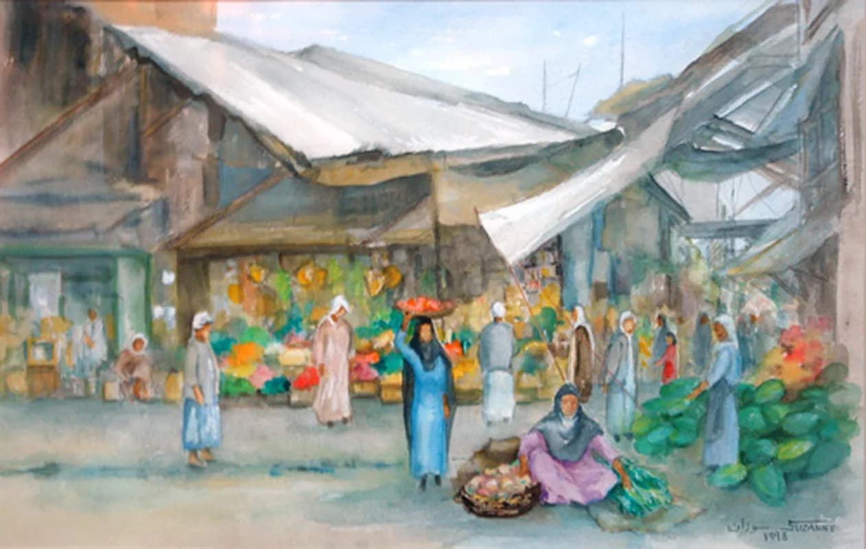 Morning Courtyard