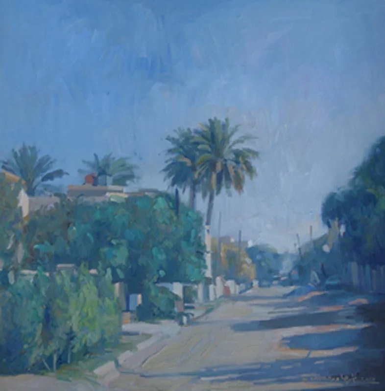 Blue Courtyard